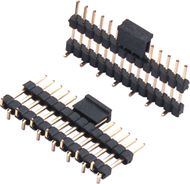 1.27mm Pin Header  H=1.5   Board Spacer  Single Row  SMT