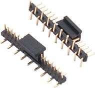 1.27mm Pin Header  H=2.5  Single Row  SMT