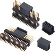 1.27x2.54mm Pin Header  H=2.5  Board Spacer  Dual Row  SMT