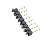 2.0mm Pin Header  H=1.5  Opposite direction Right Angle  Single Row