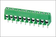 10P Straight 3.96 mm PCB Universal Screw Terminal Blocks Green Female